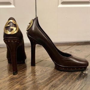 🔥Authentic Double G Gucci Pumps